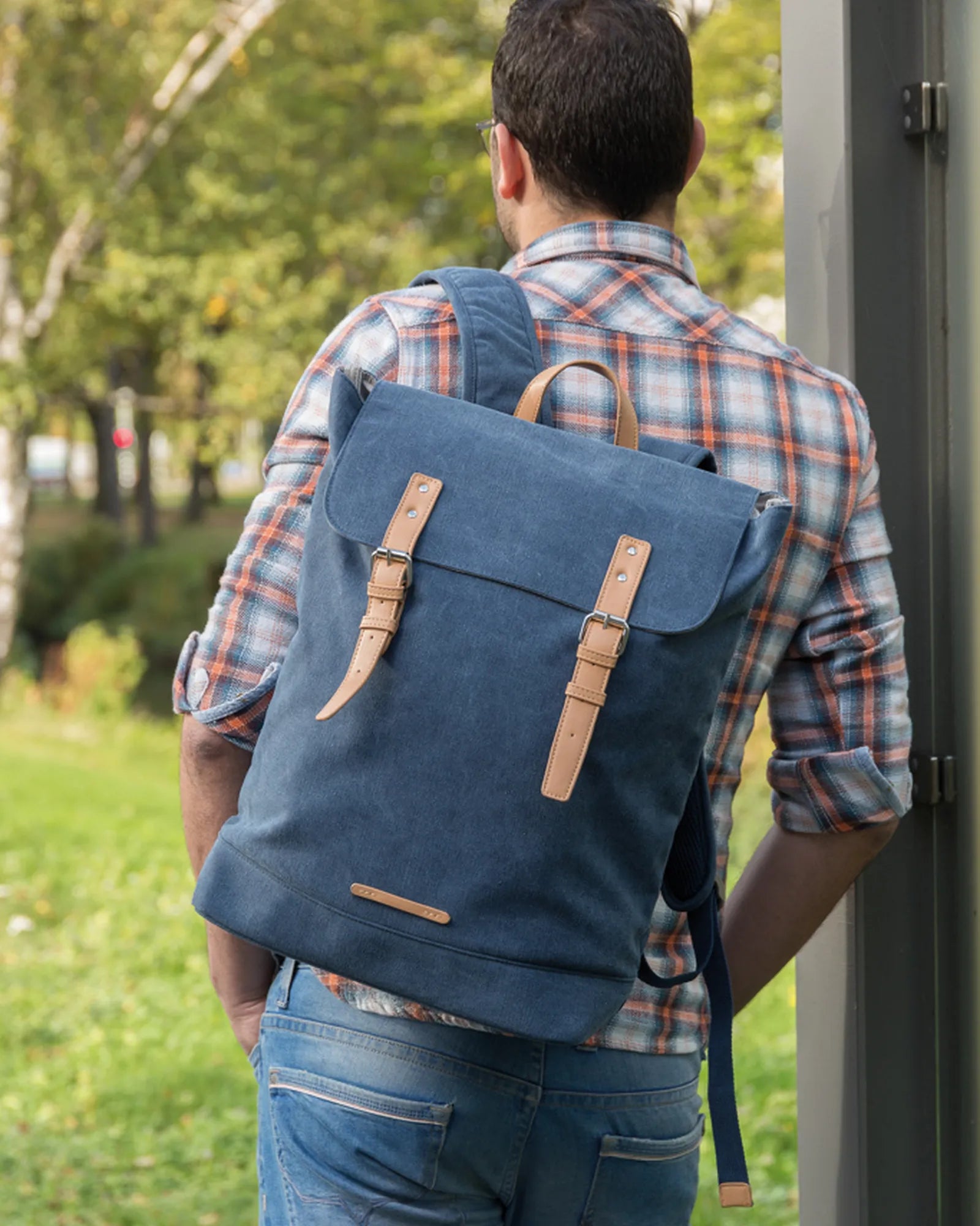Zaino porta laptop in tela 15,6" da personalizzare - 7